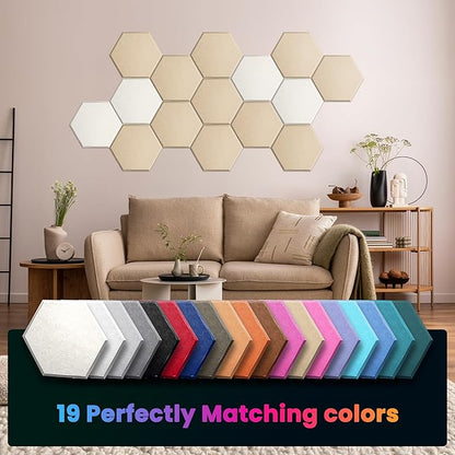 Acoustic Panels 12 Pack Soundproof Wall Panels, High-Density Wall Decoration - Image 2