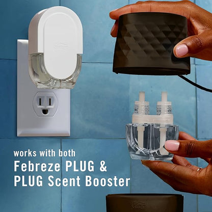 Febreze Plug Scent Booster in Black, Continuous Scent Device Oil Diffuser - Image 7