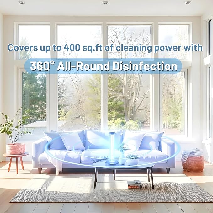 38W UV Sanitizer Light, Portable Ultraviolet Light - Image 3