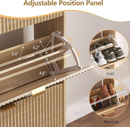 Shoe Cabinet Storage for Entryway - Image 6