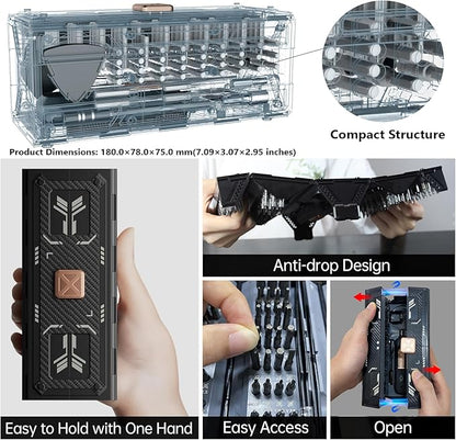 Precision Ratchet Screwdriver Set - Image 3