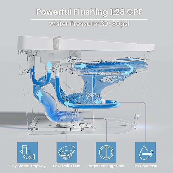 Casta Diva Smart Toilet, Wider Bidet - Image 2