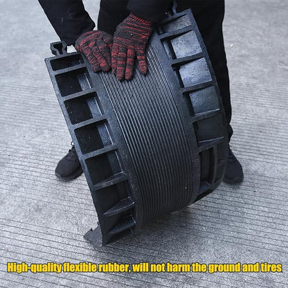 OranLite Rubber Cable Protector Ramp, Heavy Floor Cable Wire Cord Cover Speed - Image 6