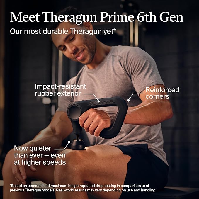 TheraGun Prime Massage Gun by Therabody – Deep Tissue, Powerful Massage in a - Image 2
