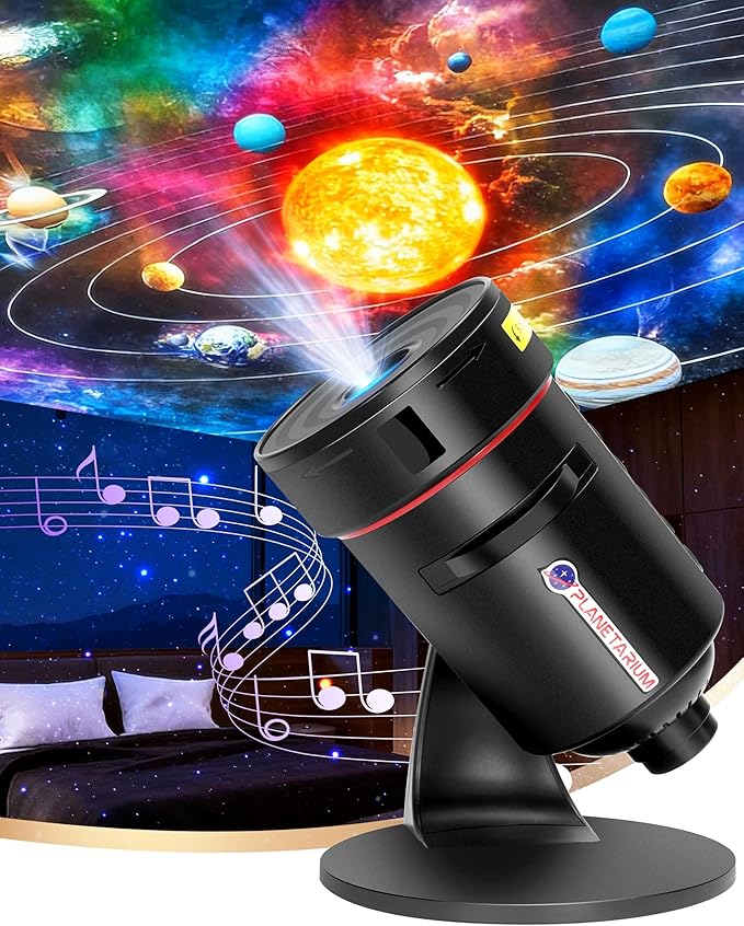 Galaxy Projector for Bedroom, Home Planetarium Astral Light Projector by FLEWKEN