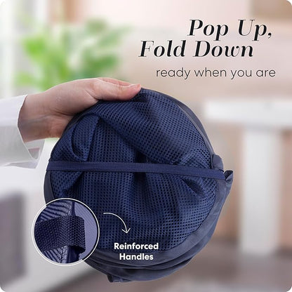 Handy Laundry Collapsible Mesh Pop Up Hamper - Image 3