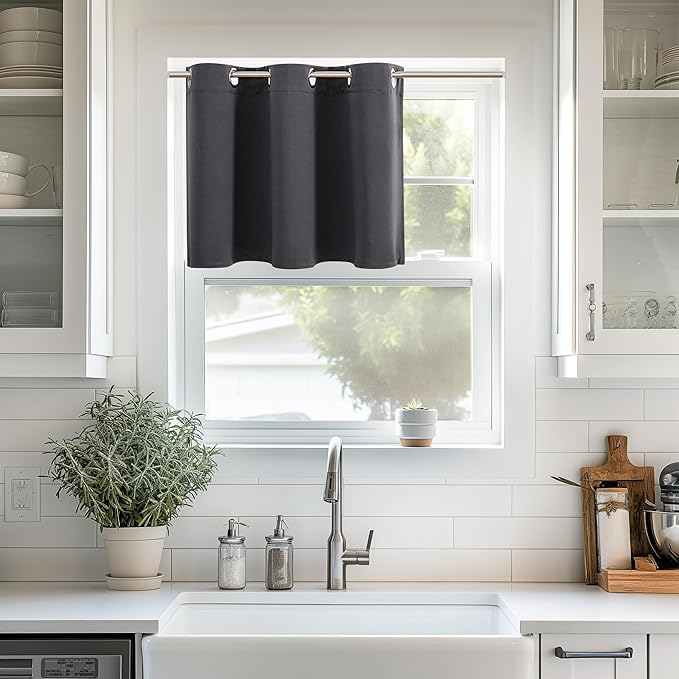 ChrisDowa Blackout Curtains 36 Inches Long by ChrisDowa