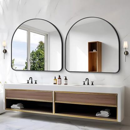 Arched Bathroom Mirror, Wall Mounted Mirror, Living Room, Hanging or Leaning - Image 8