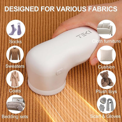 Fabric Shaver Lint Remover Sweater Shavers to Remove Pilling, Rechargeable - Image 4