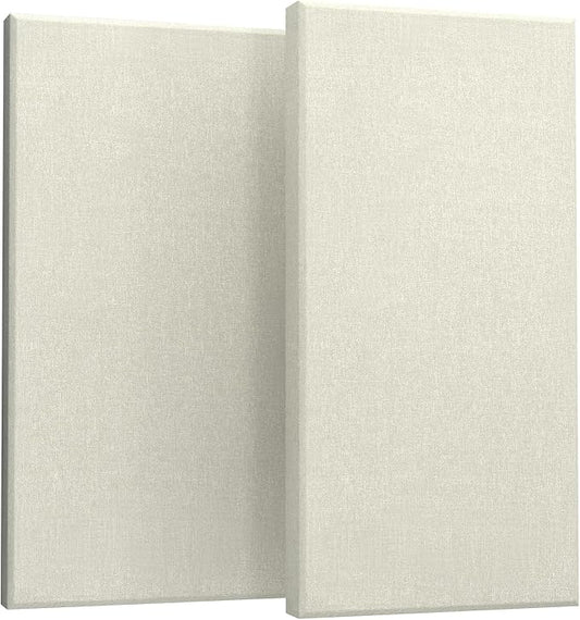 UMIACOUSTICS 2 PCS Acoustic Panel, 47.2" x 23.6" x 2" Fiberglass Sound Proof by UMIACOUSTIC