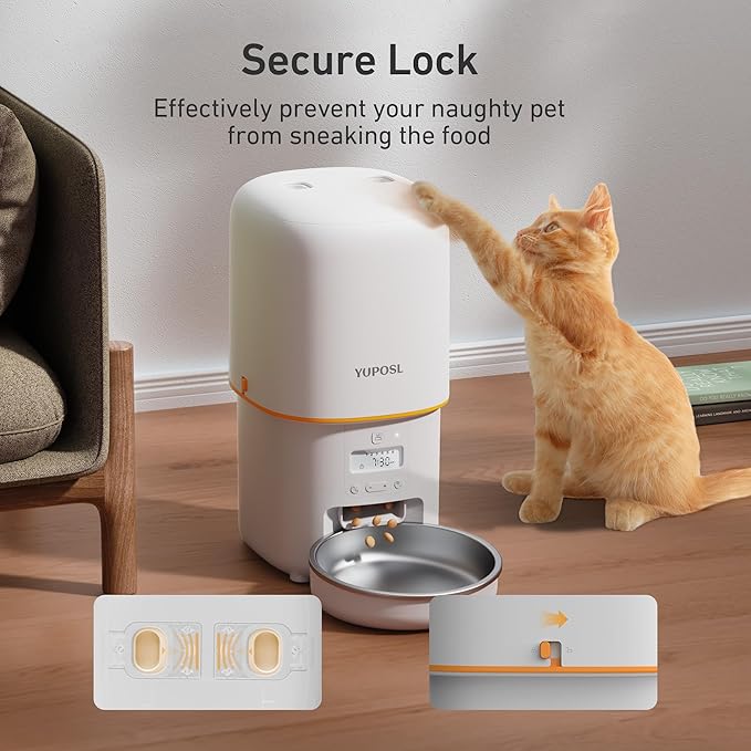 Automatic Cat Feeder - 4L Timed Auto Pet Feeder - Image 7