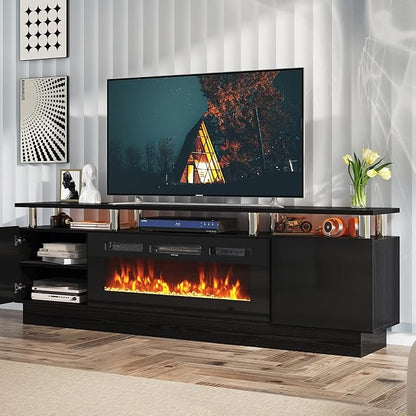 oneinmil 2 Tier TV Console Stand - Image 3