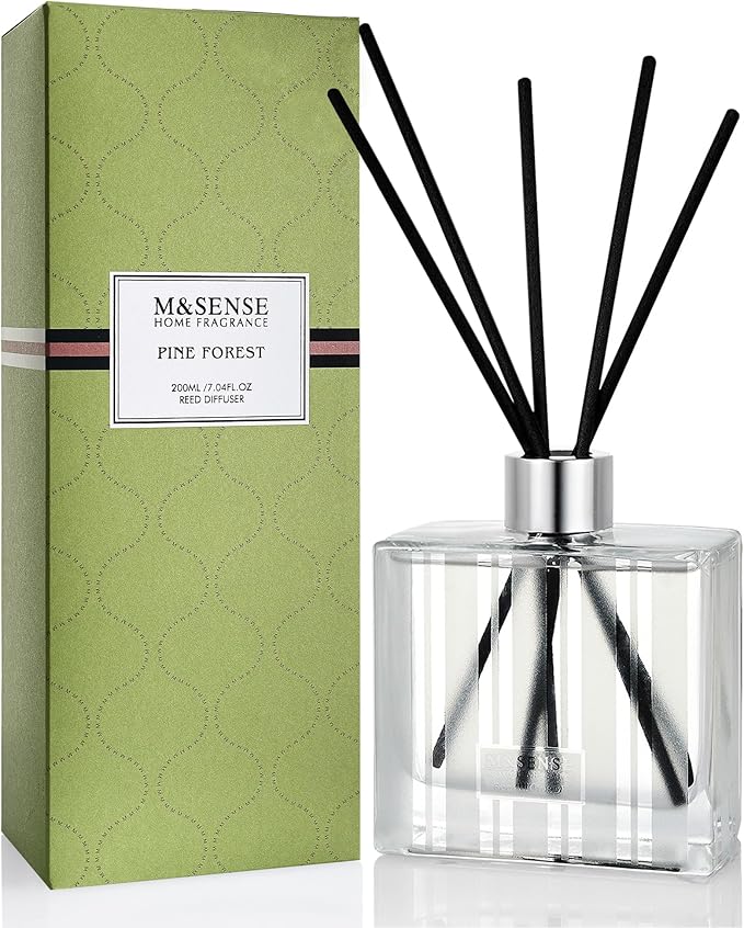 M&SENSE Pine Forest Reed Diffuser Set by MSENSE