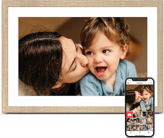 Frameo Digital Picture Frame, 10.1 InchDigital Photo Frame WiFi, Electric Frame by Pastigio