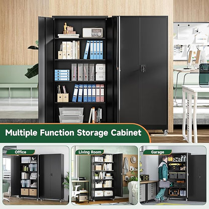 Letaya Metal Garage Storage Cabinets - Image 8