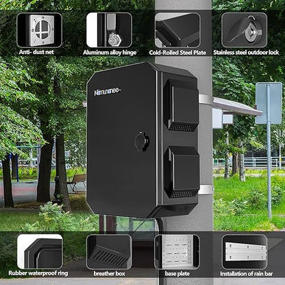 Outdoor Electrical Box, Cold-Rolled Steel Plate, Aluminum Alloy Back Beam - Image 5