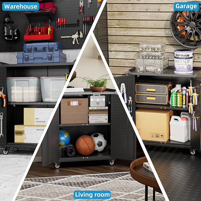 SUXXAN Metal Storage Cabinet - Image 8