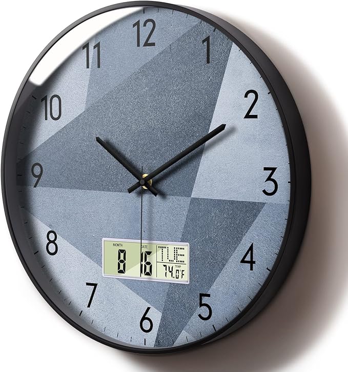 SCAOGE Industrial Wall Clock - Image 2