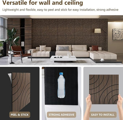 ARMURO 4 Packs Acoustic Wall Panels - Image 5