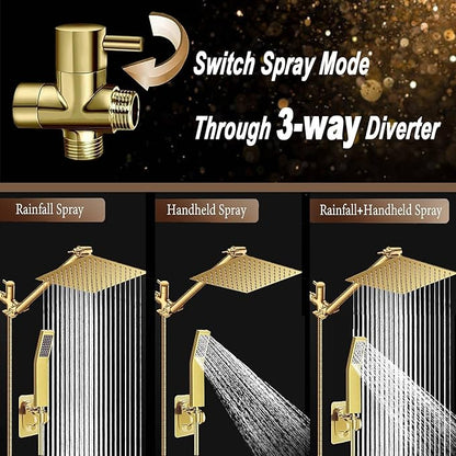 10'' Square Rain Shower Heads - Image 5