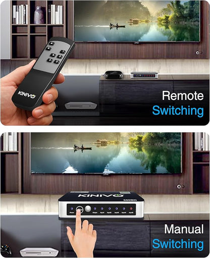 Kinivo HDMI Switch 5 in 1 Out 4K 60Hz - Image 7