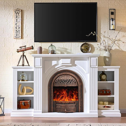 Farmhouse Electric Fireplace - Image 3