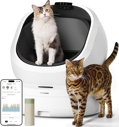 PETLIBRO Luma Automatic Cat Litter Box AI-Camera Waste Analysis, Auto by PETLIBRO