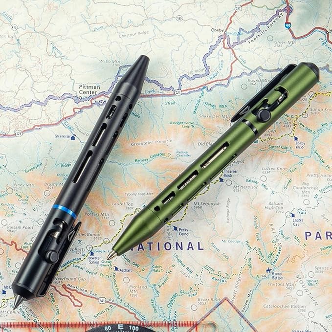OLIGHT O'Pen Mini 2 Portable Ballpoint Pen, Bolt Action Pen - Image 8
