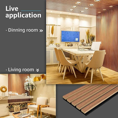 Art3d 6-Piece Wood Slat Acoustic Panels - Image 5