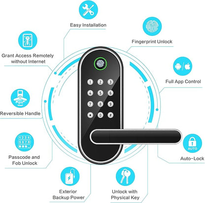 Fingerprint Smart Door Lock - Image 2