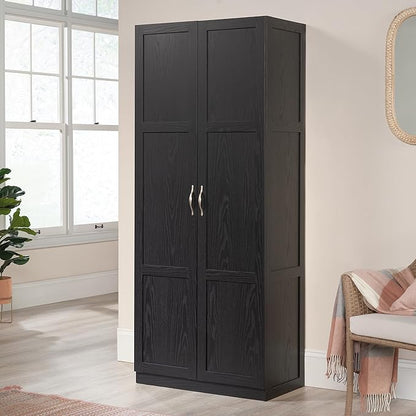 Sauder Tall Storage Cabinet, 4 Adjustable Shelves - Image 2
