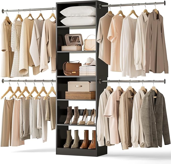 W1 Closet System, 3.5FT-7.7FT Closet Organizer System - Image 8