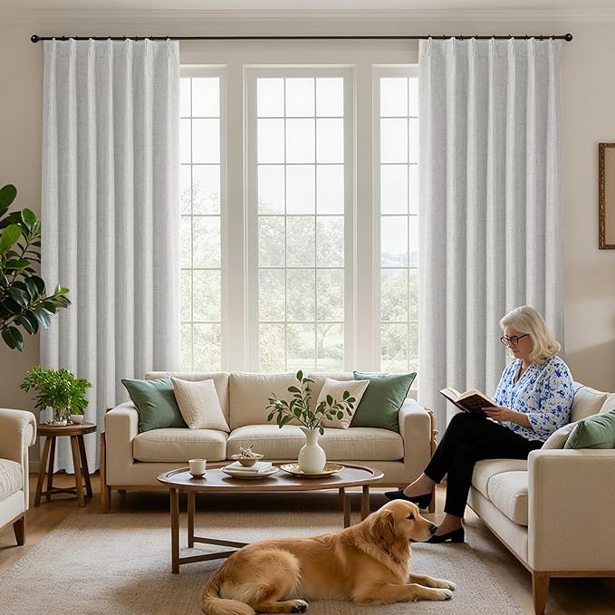 Joydeco Pinch Pleated Curtains - Image 6
