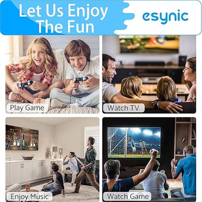 eSynic Portable Optical to RCA Adapter-Volume Control-Built in Voice Amplifier - Image 6