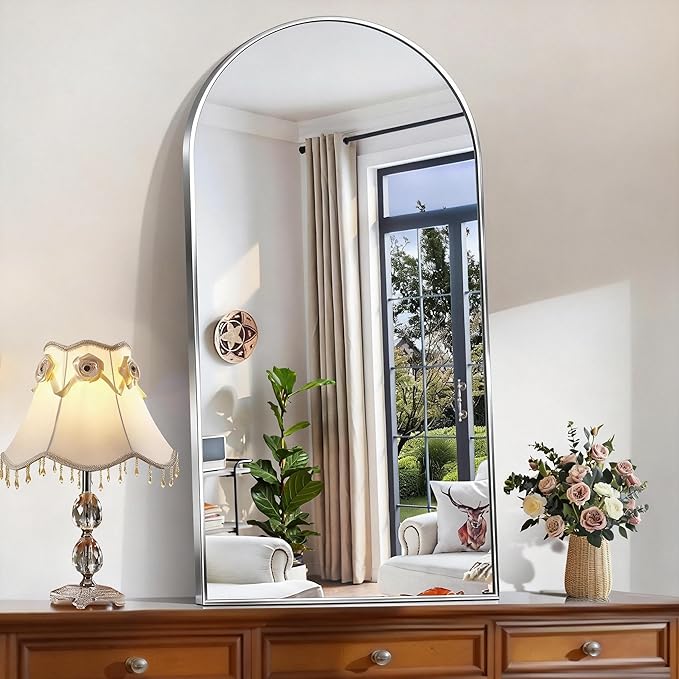 CIRCUMI Arched Wall Mirror, Metal Frame, Large Size by CIRCUMIMirror