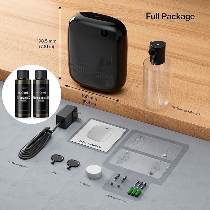 Airversa Smart Waterless Essential Oil Diffuser Starter Kit - Image 6