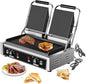 Commercial Dual Head Panini Grill, 3400W Electric Sandwich Panini Maker by Culistra