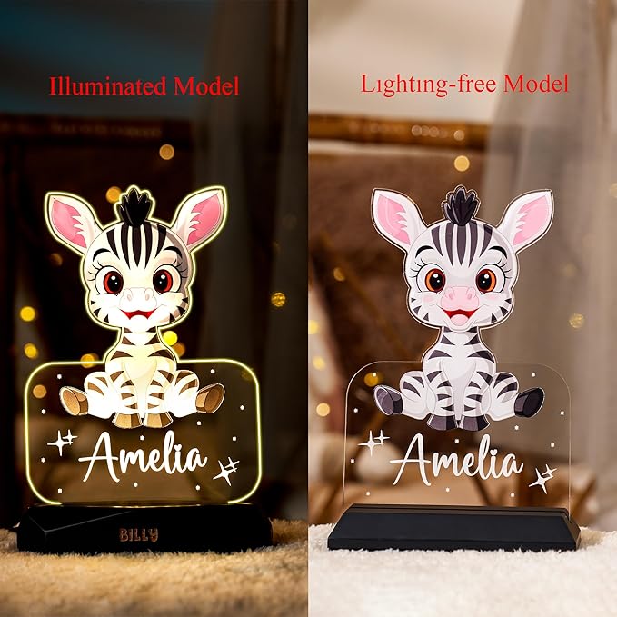 hun concept Personalized Unicorn Night Light - Image 5