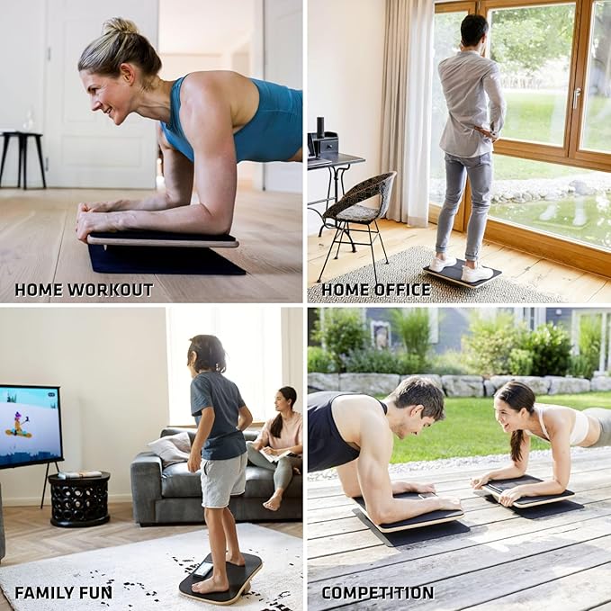 Plankpad PRO Get fit Playing Games & Workouts; Plank & Balance Board - Image 3