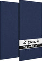 Olanglab Acoustic Panels 2 Pack, Fabric Wrapped Sound Proof Foam Panels by Olanglab