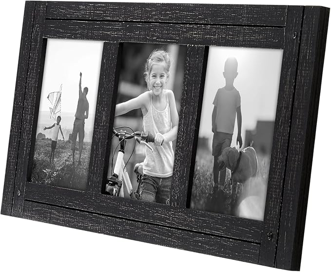 Americanflat Hinged 4x6 Triple Picture Frame - Image 7