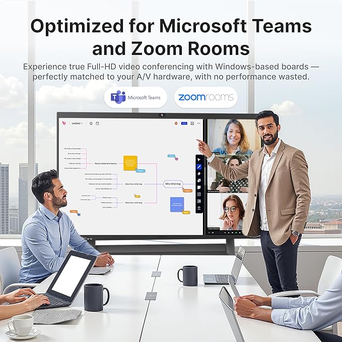 NearHub S Pro 4K UHD Smart Board, 65” Windows 11 Interactive Whiteboard - Image 4