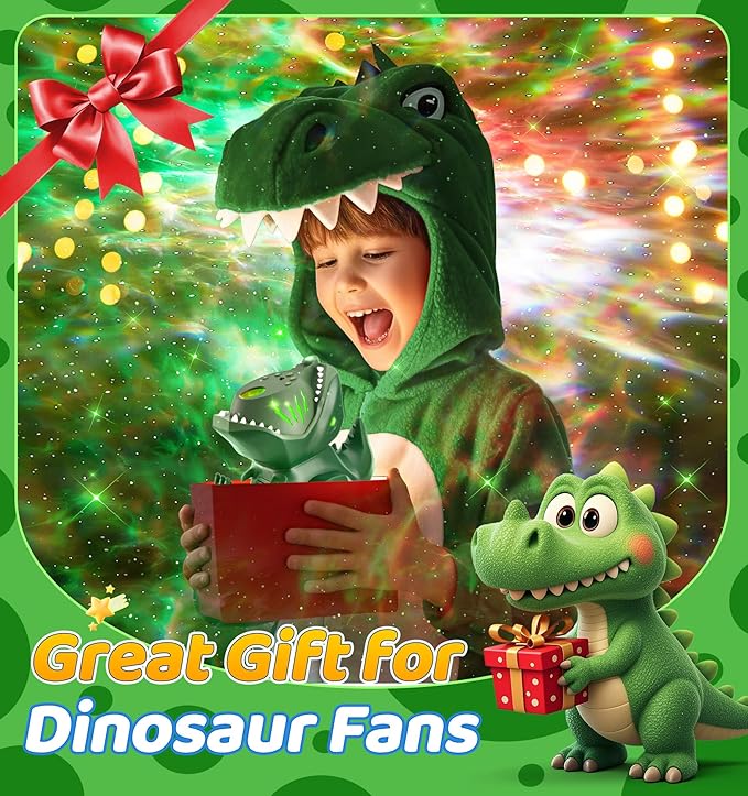 Dinosaur Galaxy Projector for Bedroom, 144 Lighting Modes Star Projector for - Image 7