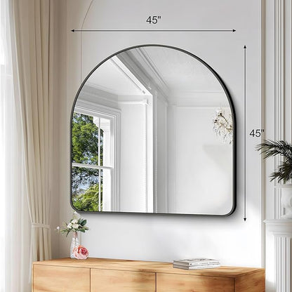 Arched Bathroom Mirror, Wall Mounted Mirror, Living Room, Hanging or Leaning - Image 2