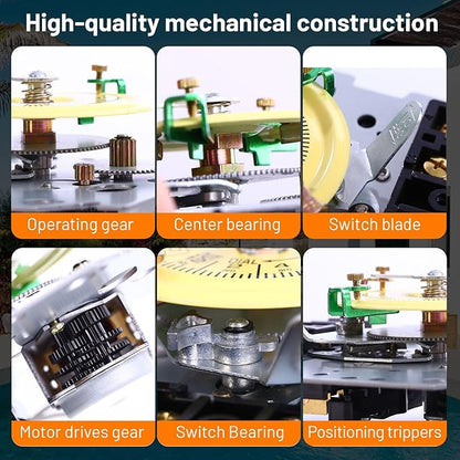 T104M Mechanical Timer Switch Mechanism Only, Heavy-Duty Timer Switch - Image 4