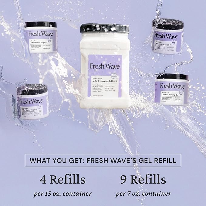 Fresh Wave Lavender Odor Removing Gel Refill, 63 oz. - Image 6