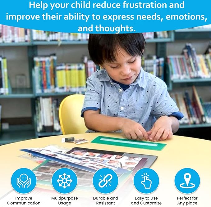 Visual Communication Book, 162 ASD Photo Picture Cards: Autism Language - Image 2