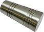 Gardinia Endpin Ø 20 mm, Metal, Stainless Steel Finish, Apollo