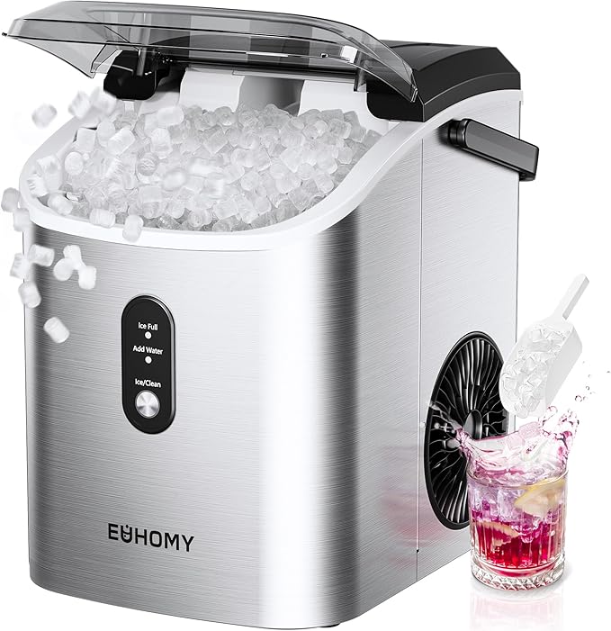 EUHOMY Nugget Ice Maker Countertop by EUHOMY