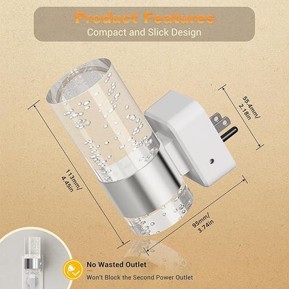 JandCase Night Light, Night Lights Plug into Wall, LED Nightlight - Image 4